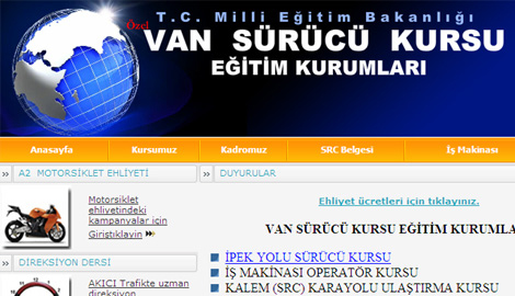Van Surucu Kursu